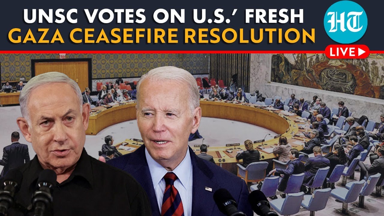 LIVE | UN Security Council Votes On U.S. Resolution On Gaza Ceasefire ...