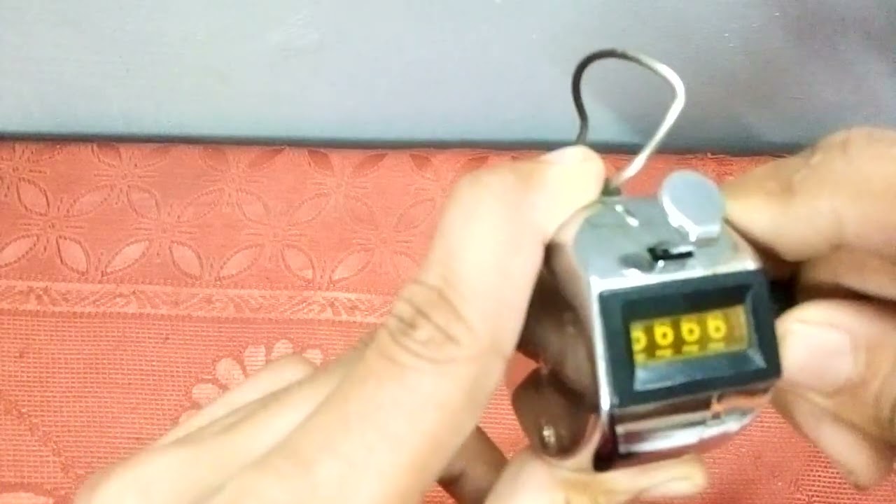 Vintage Hand Tally Counter (Digital Tasbih) Unboxing and Testing Abdullah Toy Tv 