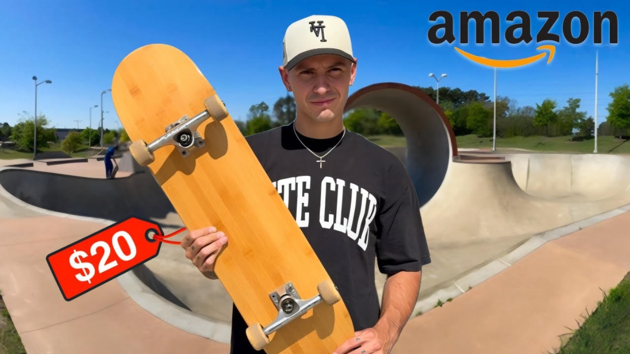 I Bought The CHEAPEST Skateboard On Amazon! - YouTube