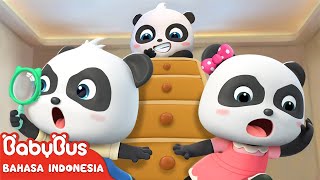 Panda Kecil Bermain Petak Umpet 😆| Lagu Anak-anak | Lagu Cilukba | BabyBus Bahasa Indonesia