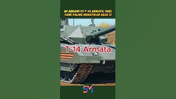 M1 Abrams vs T-14 Armata: Duel Tank Paling Mematikan Abad 21 #military