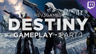 Nick and Jackie Play DESTINY - From the Beginning!