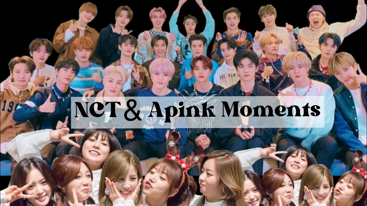 NCT AND APINK MOMENTS #apink #nct