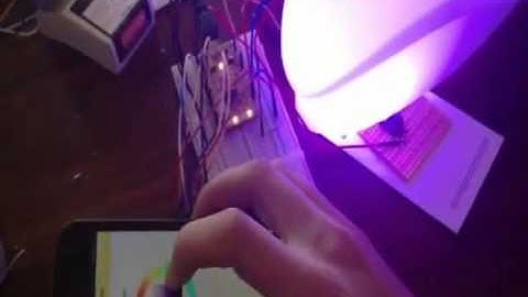 NFC Lamp Test! (Android Galaxy Nexus, mbed NXP LPC11U24),good