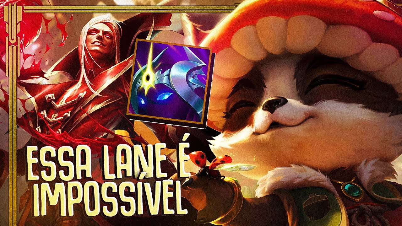 AMASSANDO NA LANE MAIS DIFÍCIL PRO TEEMO