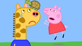 peppa pig official channel finding tiddles the tortoise with peppa pig