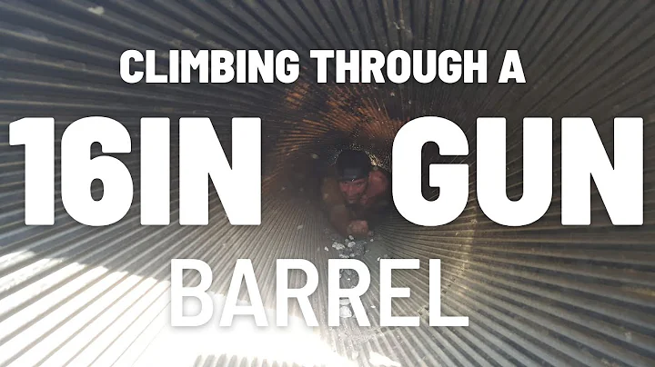 Climbing through a Battleship’s 16in Gun Barrel