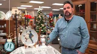 'Tis the Season with Heirlooms Thrift & Gift: Norman Rockwell Plate and Statue
