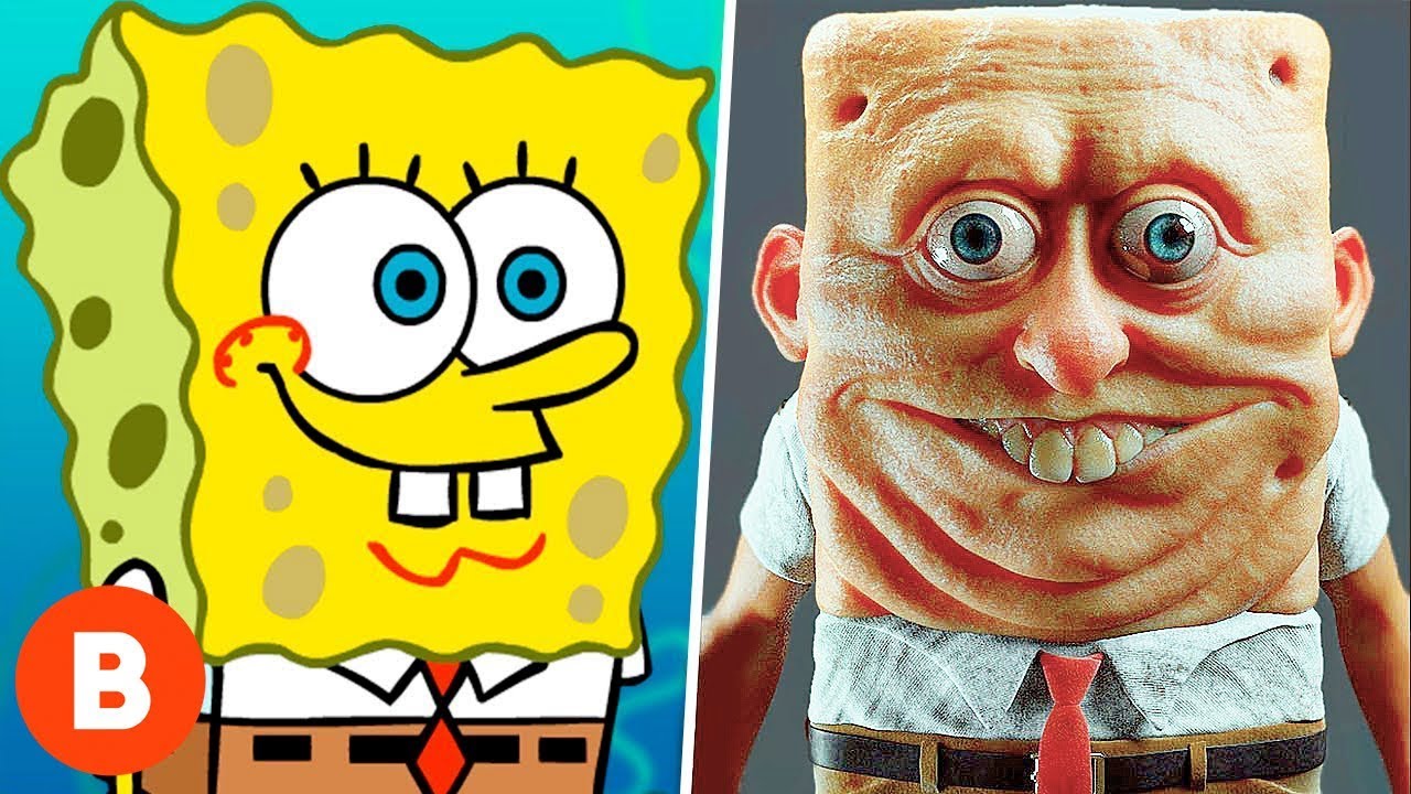 What These Nickelodeon Characters Were Supposed To Look Like - YouTube