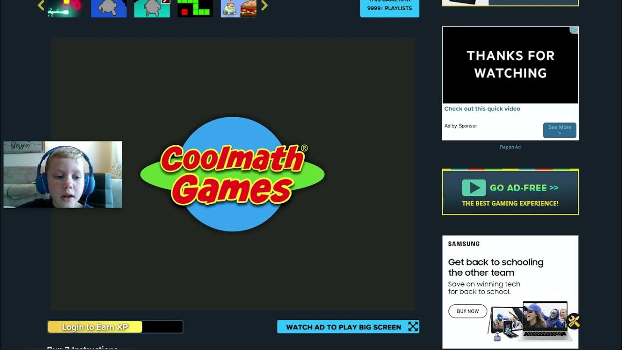 playing...COOL MATH GAMES run 3 YouTube