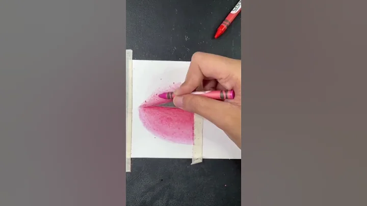 $1 vs $100 colored pencil #crayola #shorts