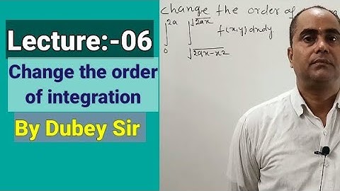 #ChangeTheOrderOfIntegration#DoubleIntegrtion#MultipleInegral#IITJAM#GATEMath#DkMathTutorial