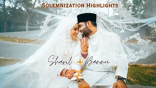 Sharil Bannu - Solemnization Highlights Rf Visual