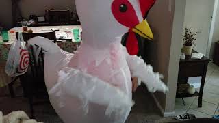 Inflatable Chicken Costume