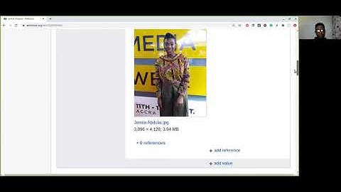 How to add references to #Wikidata items. By Sadik Shahadu