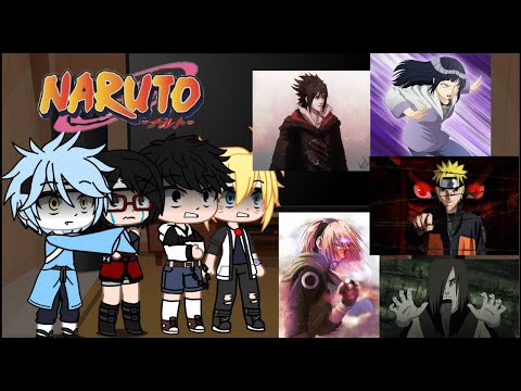 Реакция Боруто Каваки Сарады и Мицуки на своих родителей 1 часть коллаб с