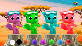 Baby Shark Learns Colors | CoComelon Nursery Rhymes & Kids Song #83
