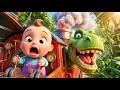 Choo Choo Train with Dinosaurs Adventure 🚂 Nursery Rhymes & Baby Songs for Kids | Fun Dinosaur