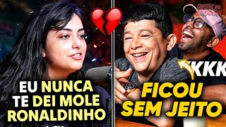YULLA BOTA PAU NA MESA e FAZ RONALDINHO SE MIJAR DE MEDO