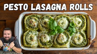 Pesto Lasagna Rolls Recipe | Easy & Quick Recipe!
