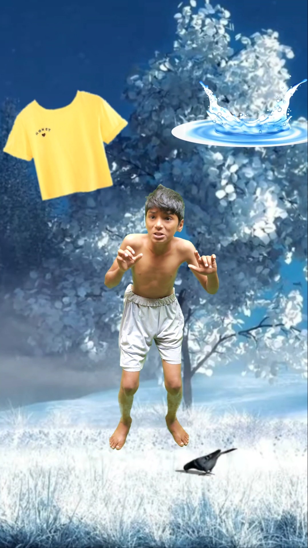 Garena Free Fire And Chotu Vs Winter ?? #shorts#freefireshorts