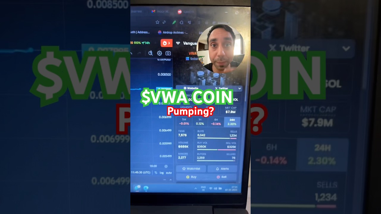 VWA CRYPTO price prediction! - YouTube