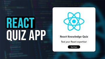 Build a Quiz App Website with React and Tailwind | Full Tutorial