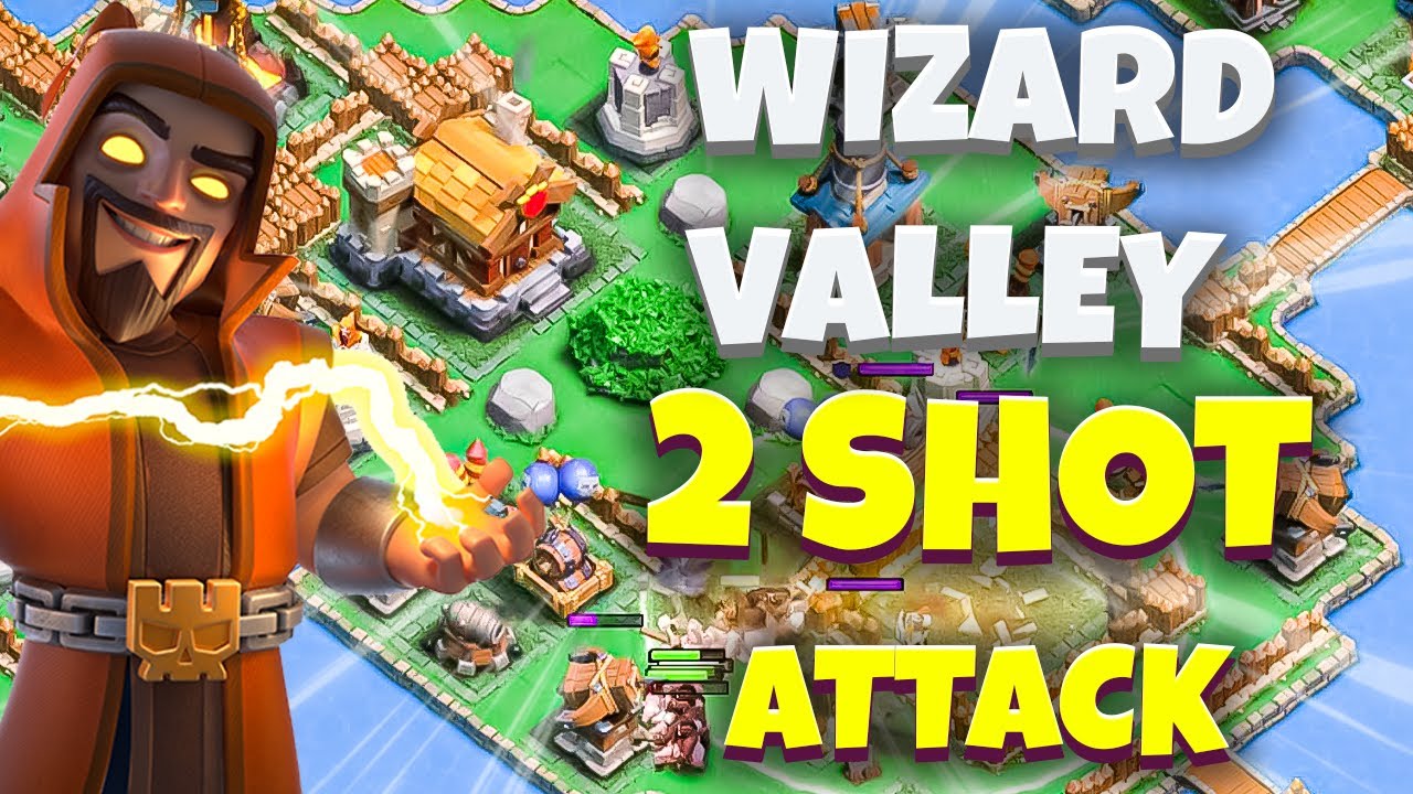 Wizard Valley, skip the bridge! #clashofclans #trampledamage #clancapi