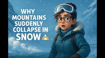 The Hidden Forces That Trigger Avalanches 🌨️🧠 | The Physics of Snow Collapse