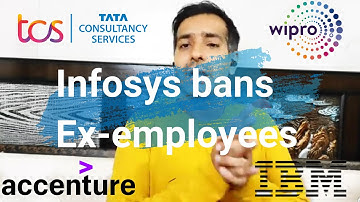 Infosys bans ex-employees to TCS Wipro Accenture Cognizant IBM |  @Manohar Batra  |  @CrioDo ​
