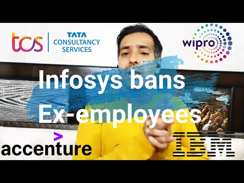 Infosys bans ex-employees to TCS Wipro Accenture Cognizant IBM |  @Manohar Batra  |  @CrioDo ​