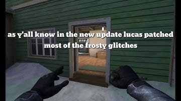 Foward assault Frosty Glitch on new update!!!
