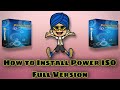 How to install Power ISO Full #version with serial key || #tricks