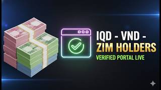 🔔 Уведомление для держателей IQD, VND и ZIM | Верифицированный обменный портал уже запущен 🚀 Нова...