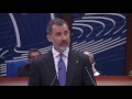 His Majesty the King of Spain addresses the Parliamentary Assembly