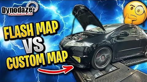 Flash map to Custom Map with minimal mods - Honda Civic Fn2 TypeR