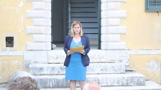 Μαδουρή: Απαγγελία του ποιήματος «Ο βράχος και το κύμα» από την Άννα Σκλαβενίτη