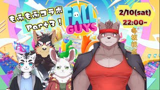 【Fall Guys】もふもふコラボのフォールガイズ！part3【冬坂和斗視点】