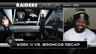 ‘A Lot of Guys Made Plays When It Mattered’: Raiders Sweep Broncos With Overtime Victory | NFL