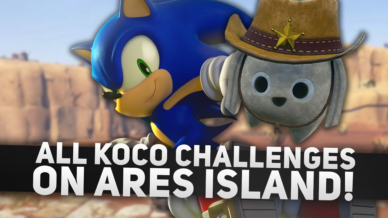 Sonic Frontiers - All Open-Zone Koco Challenges on Ares Island in ...