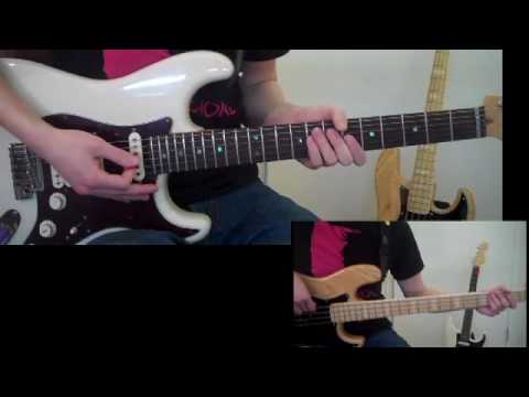 No Doubt - Spiderwebs Guitar and Bass Cover