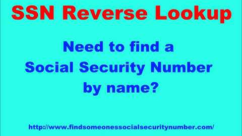 SSN Finder Free | Pro SSN Look Up Report - Full Name, Aliases, Social Security Number