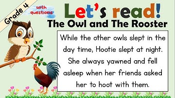 READING COMPREHENSION / GRADE 4 / PRACTICE READING / AT LAST