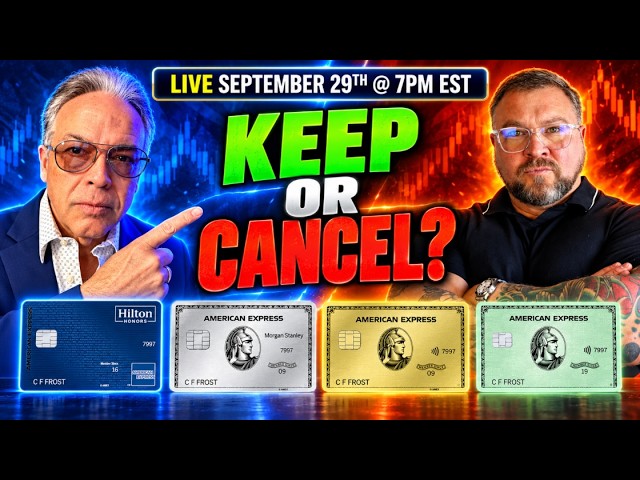 Keep Or Cancel? Live! Featuring Luke's Points & Miles