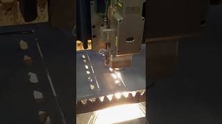 cnc fiver laser cutting machine #subscribe 2mm ms shat