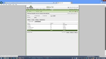 Ultriva Training Webinar - Collaborative Supply Portal (CSP) Basic Setup Steps
