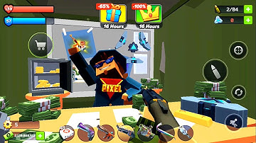 Pixel Combat: Zombie Strike | Gameplay Walkthrough Part 25 Shotgun Only Game Challenge - Lomelvo