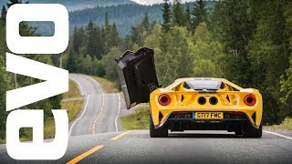 New Ford GT review  attacking the Arctic Circle Raceway in Ford's Supercar | evo REVIEW