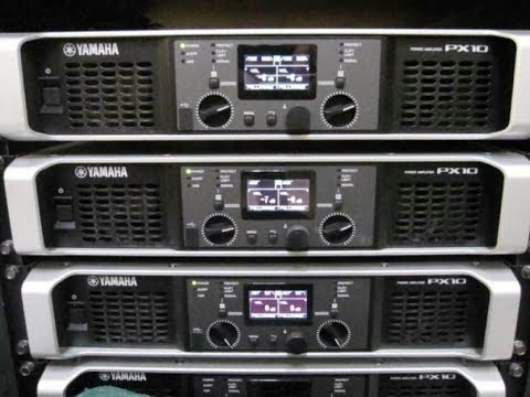 YAMAHA PX power Amplifiers series Price PX2,5,8,10 - YouTube