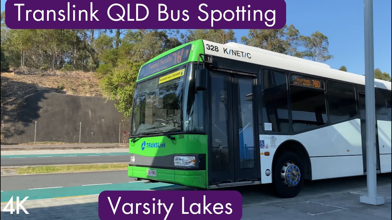 Translink QLD Bus Spotting - Varsity Lakes - YouTube